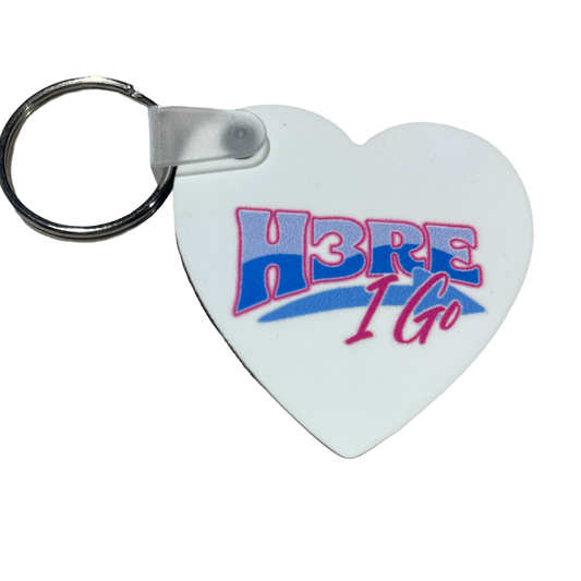 Here I Go Keychain