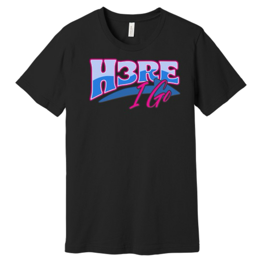 Here I Go Shirt Black