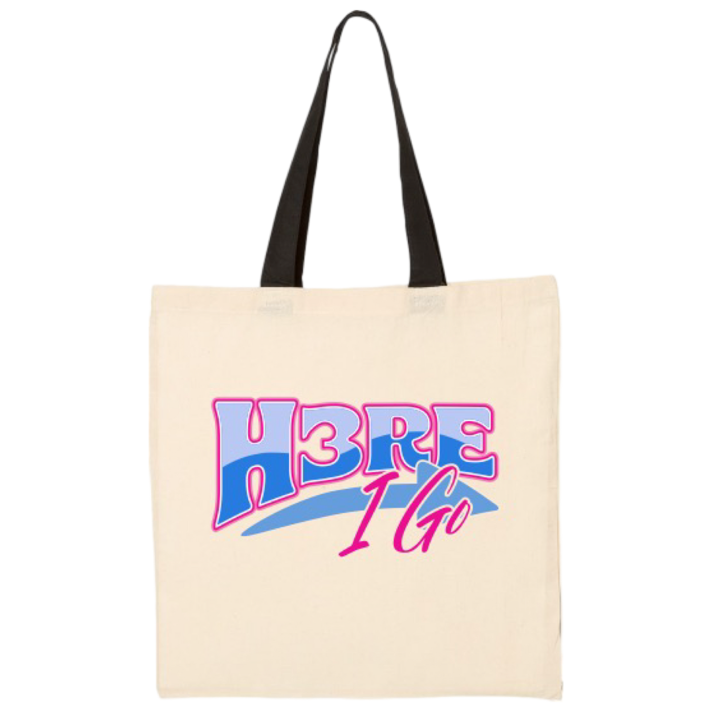 Here I Go Tote Bag